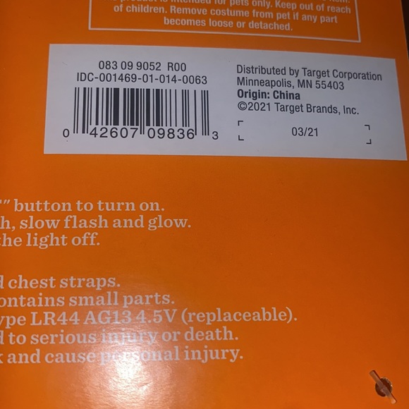 🎈Sale🎈NWT Light-Up Rainbow 🌈 Costume XS - Picture 4 of 6